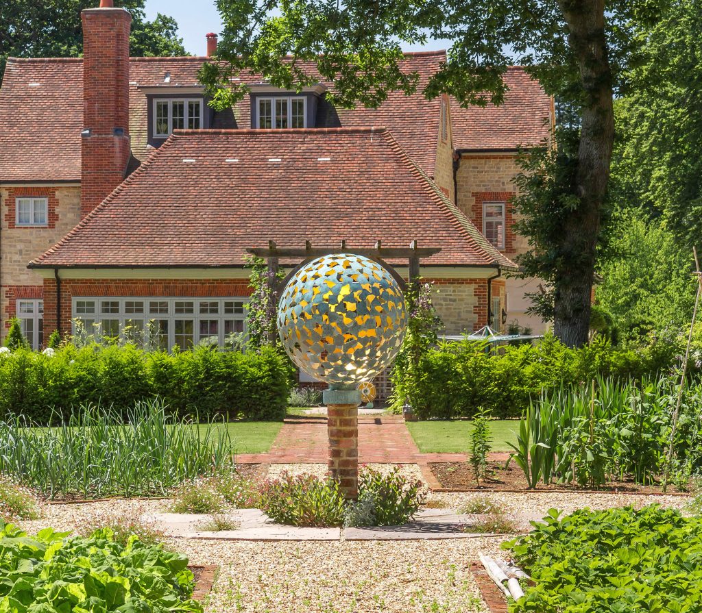 garden sculpture landscape commercial country development surrey